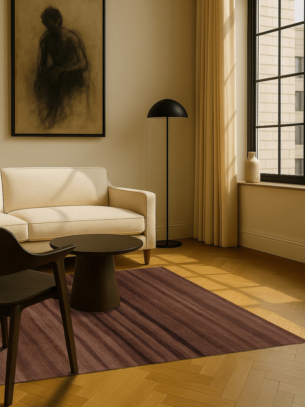 Design-Teppich - Wüste