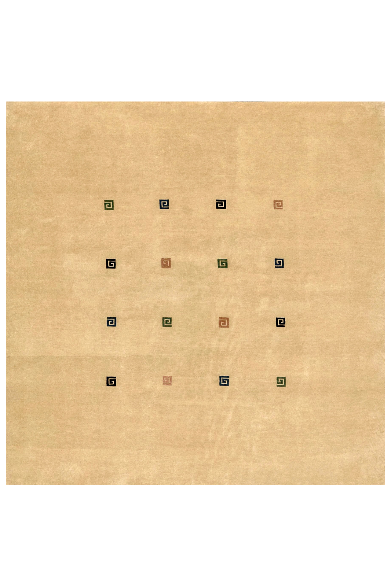 Nepal Teppich - Würfel