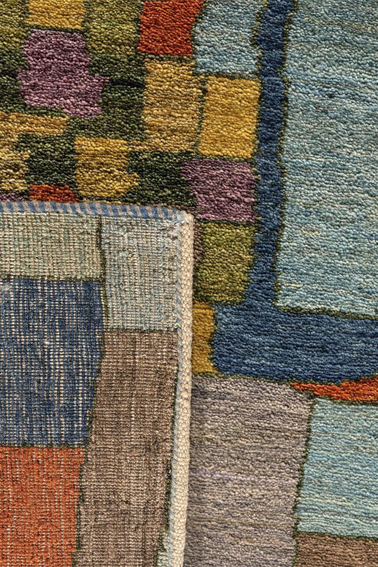 Gabbeh Teppich-Unikat - Säulen der Natur
