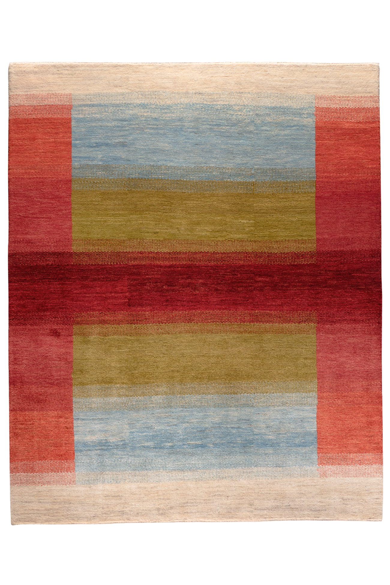 Gabbeh Teppich-Unikat - Lichtspiel