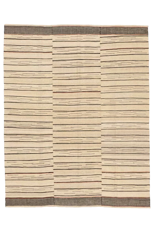 Kelim-Teppich Blacklines