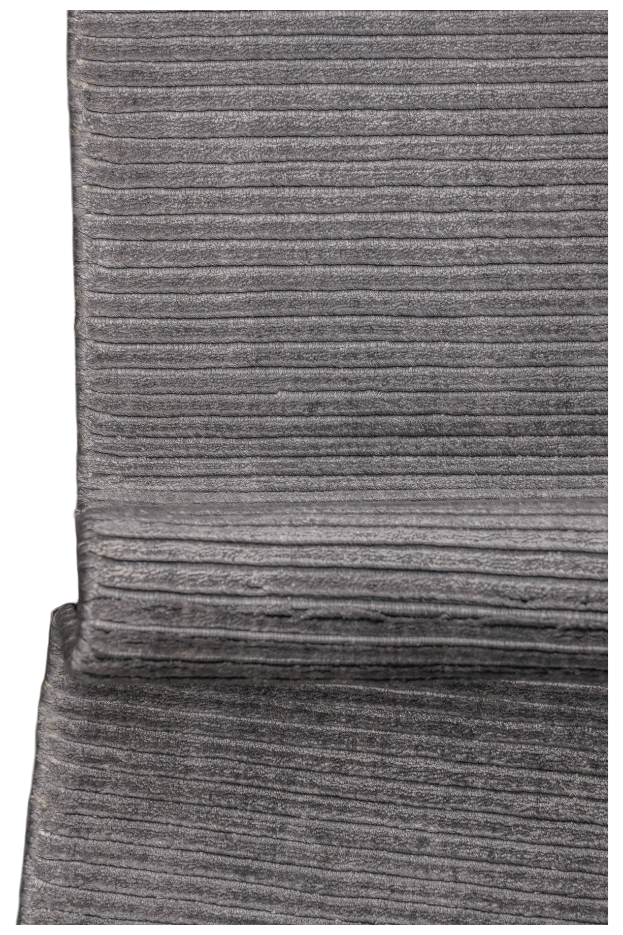 Design-Teppich - Uni Grey