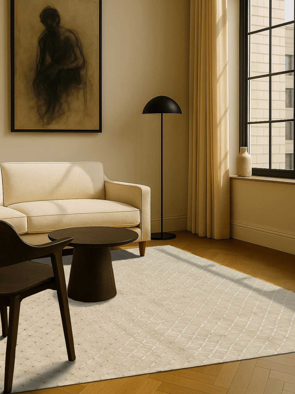 Nepal-Teppich - Modern Art