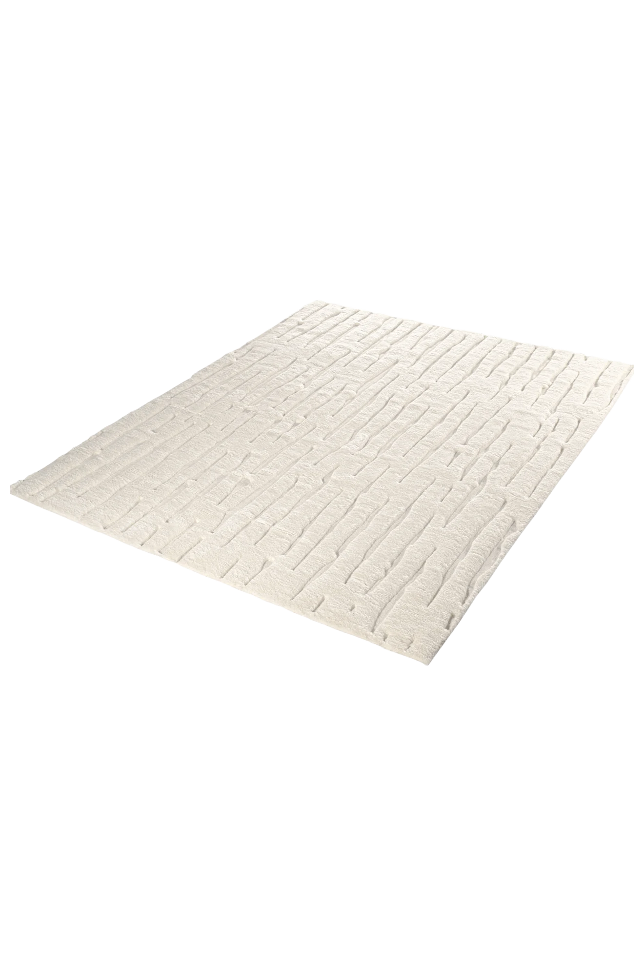 Jordan Collection Designteppich - Boho White
