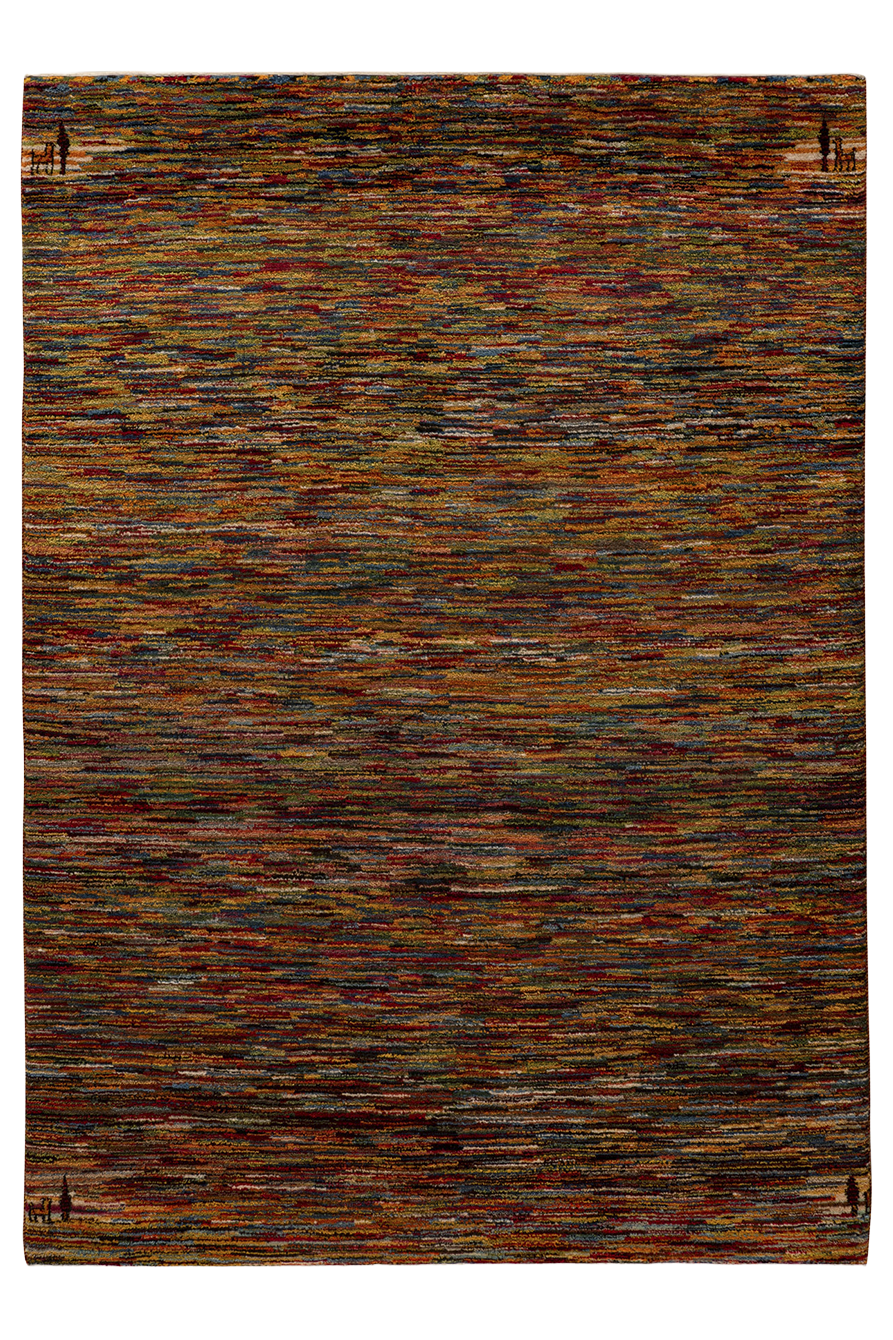 Gabbeh Teppich-Unikat - Nomadenmosaik