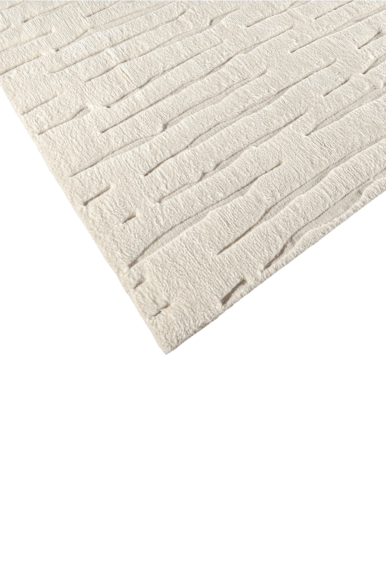 Jordan Collection Designteppich - Boho White