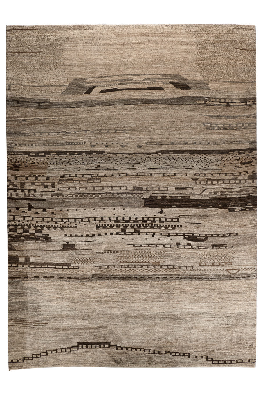 Gabbeh Teppich-Unikat - Nomadenspuren