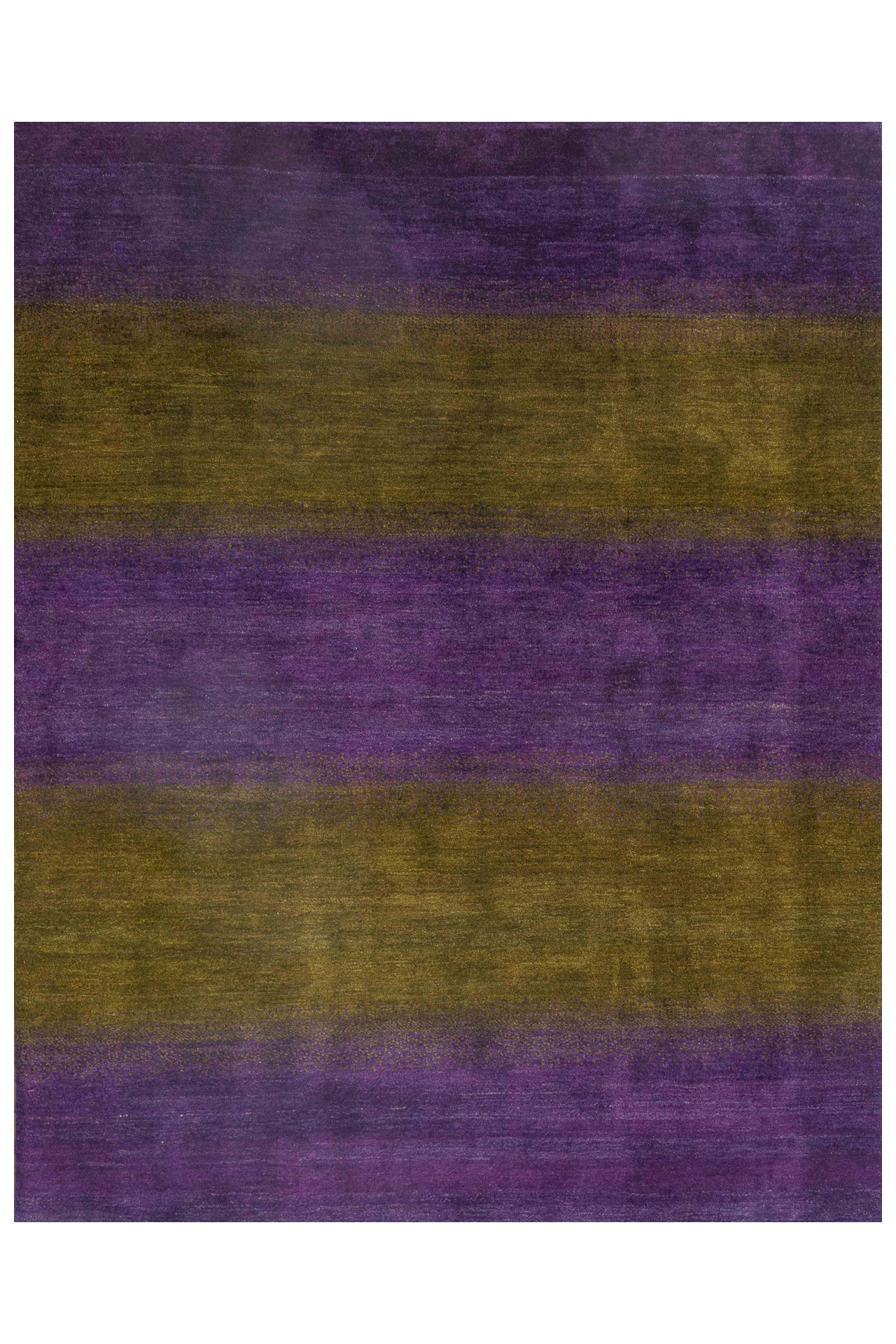 Gabbeh Teppich-Unikat - Lavendelschimmer