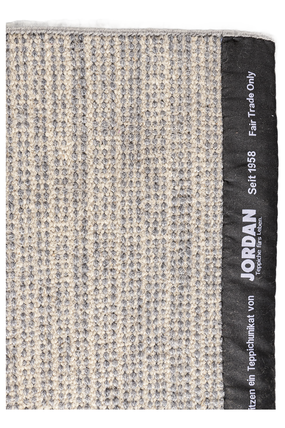Jordan Collection Designteppich - Mohair Silvergrey