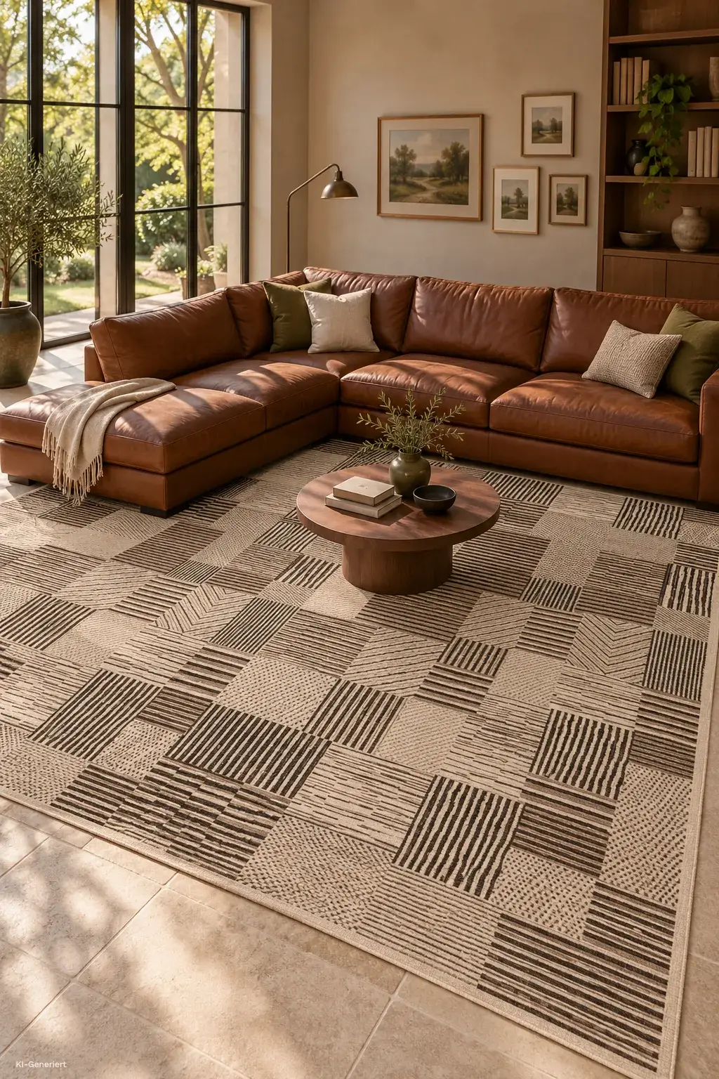 Gabbeh-Art Teppich - Sheepskin