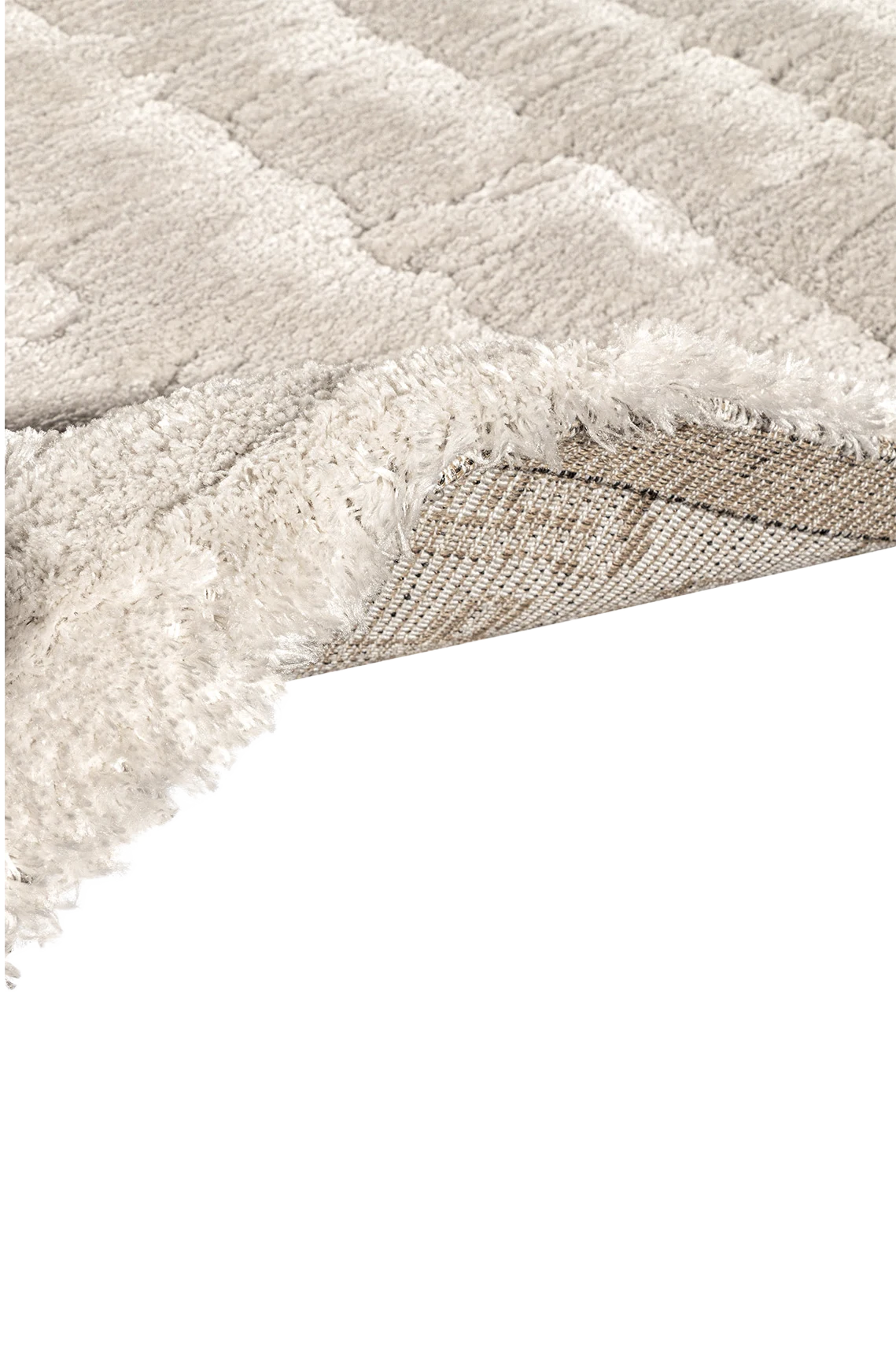 Sturuktur Teppich - Henry Silver-White