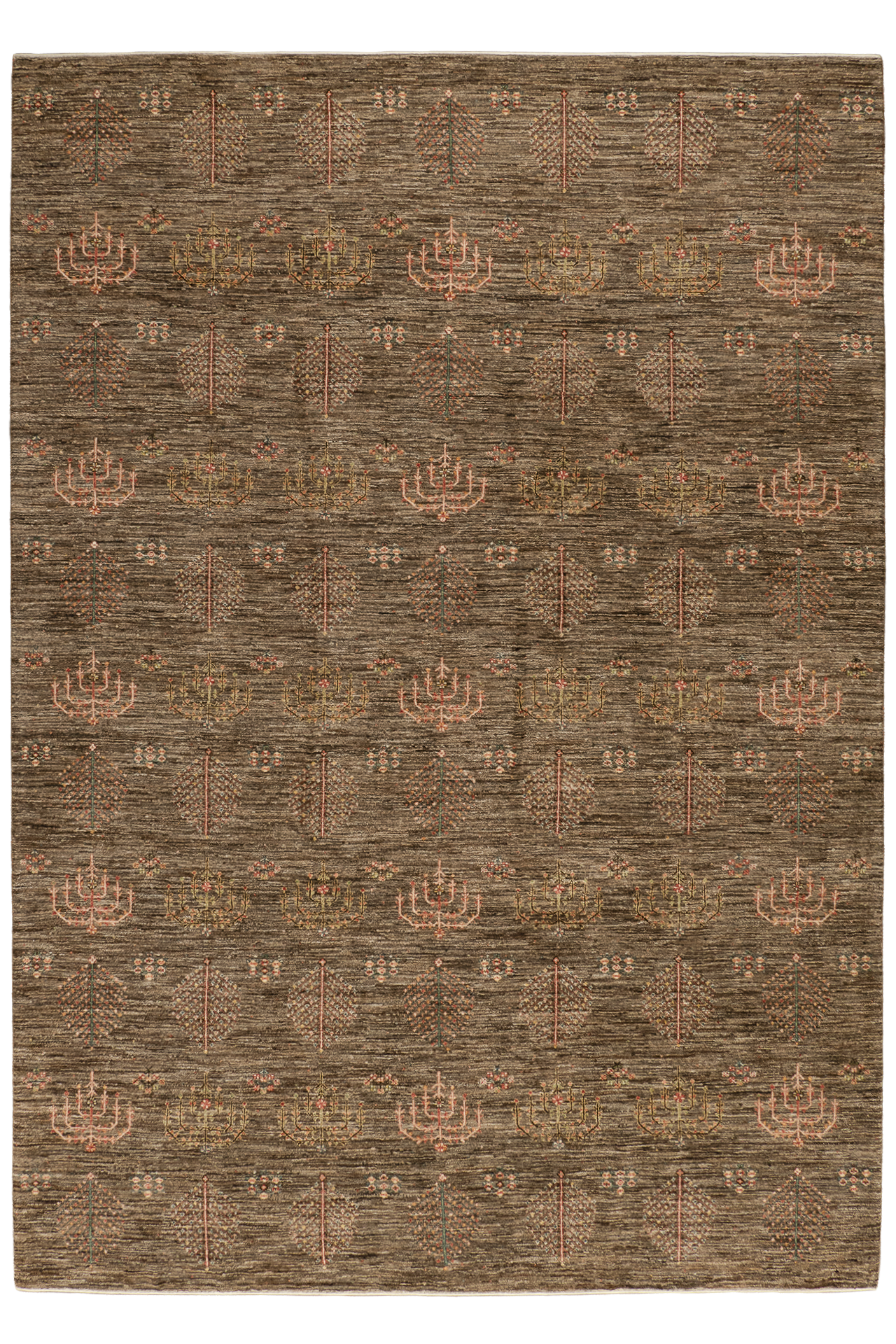 Gabbeh Teppich-Unikat - Lebensgarten