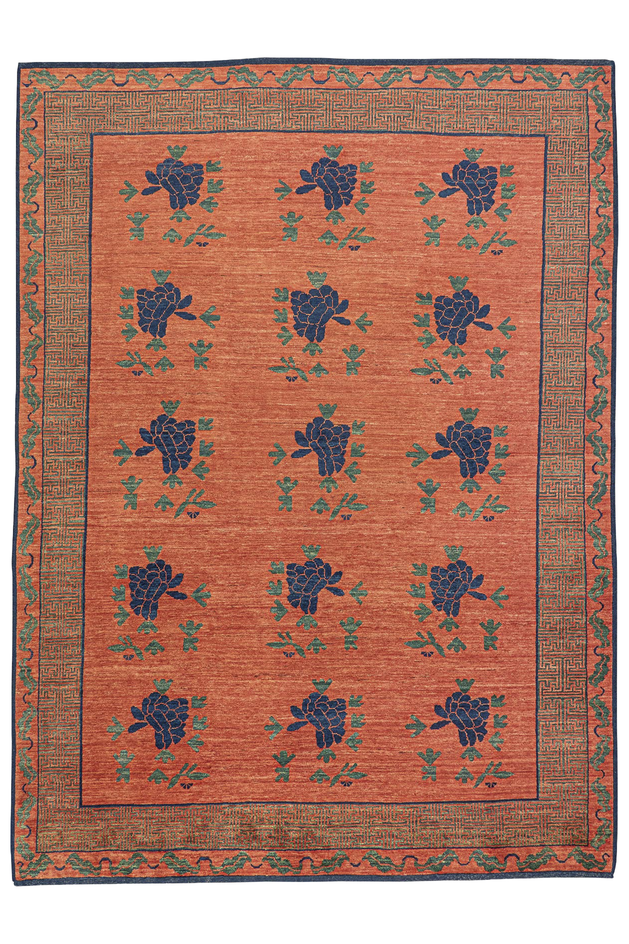 Gabbeh-Teppich - Weinreben