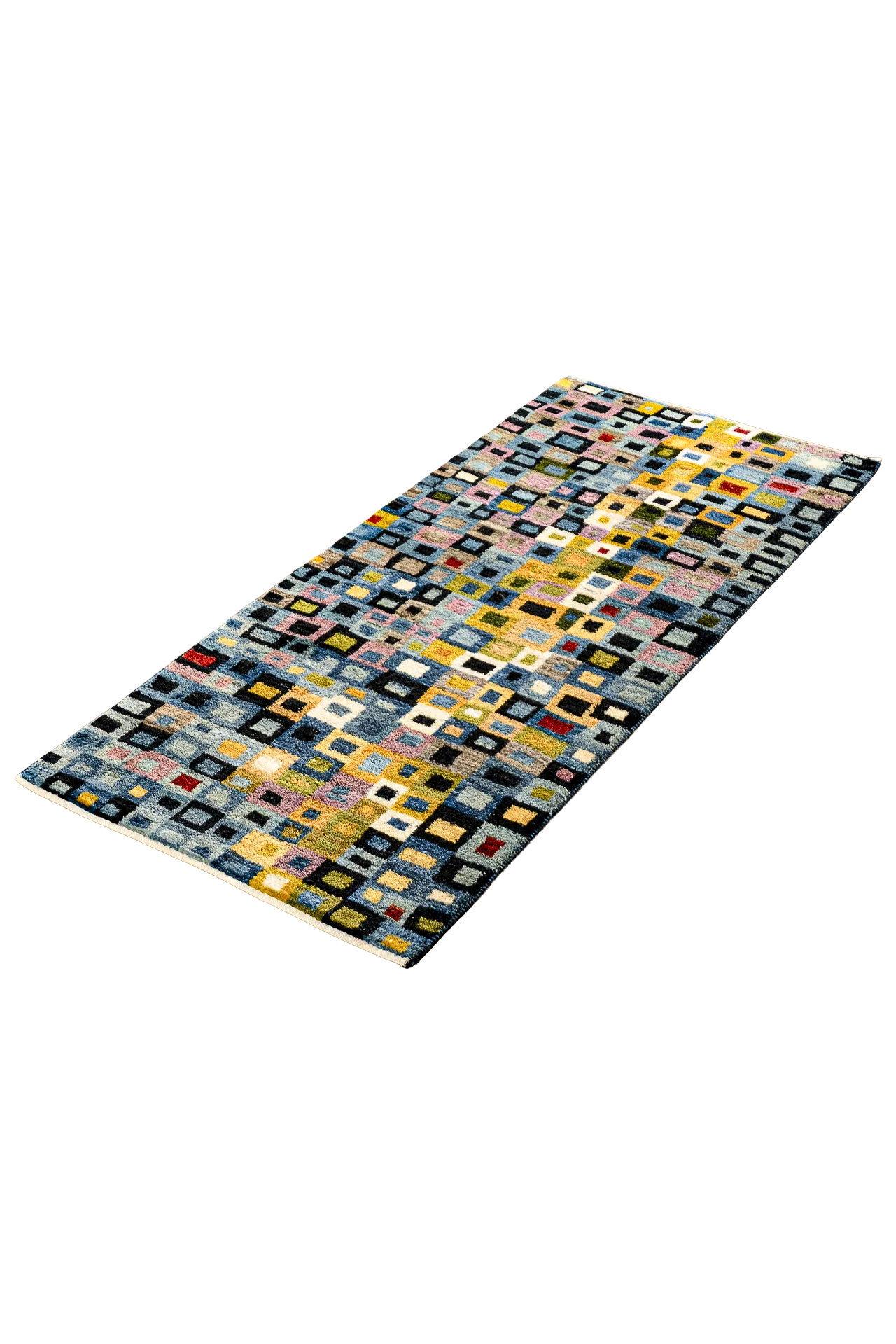 Gabbeh Teppichläufer - Mosaik der Farben