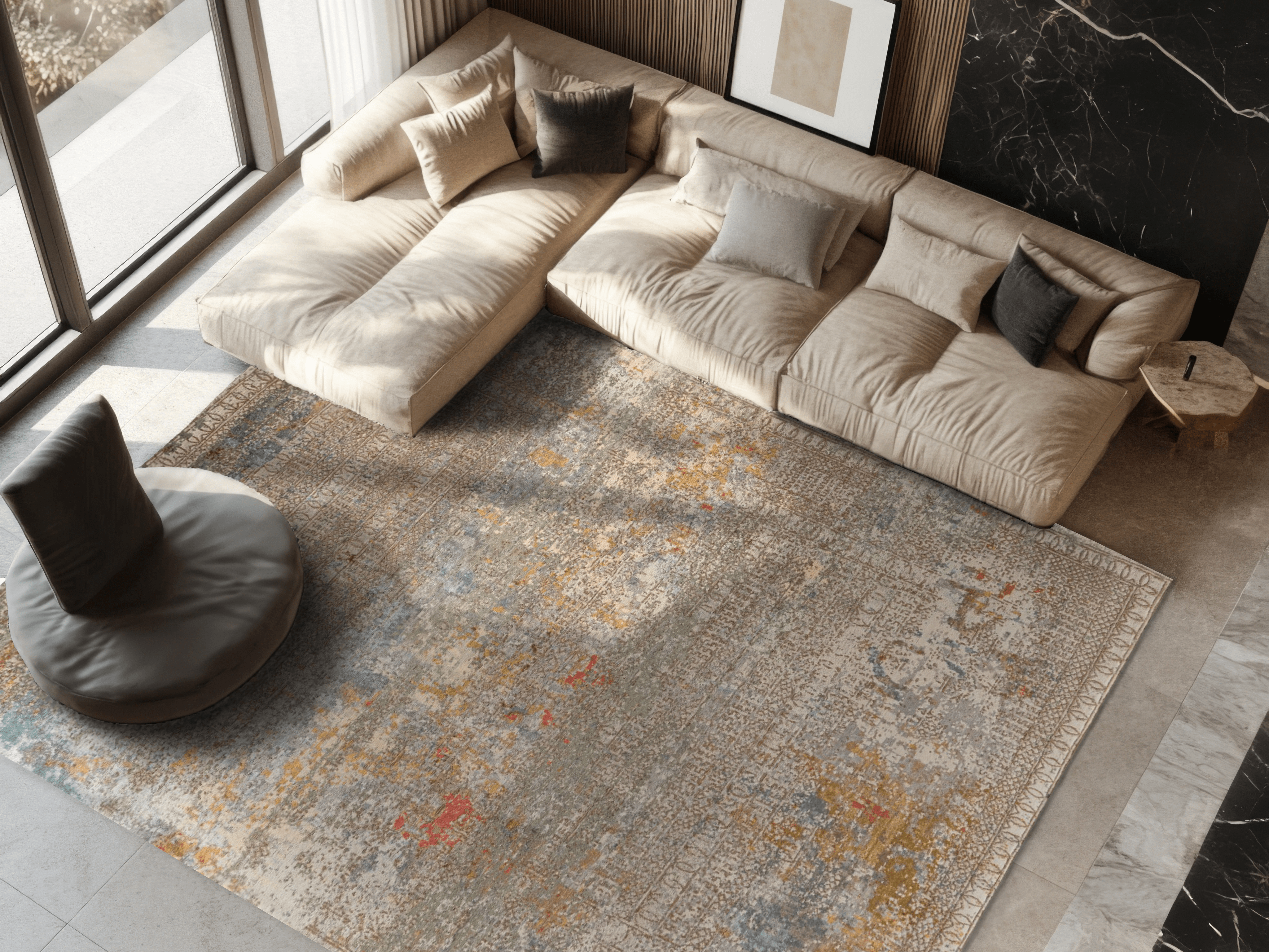 Design-Teppich - Isfahan