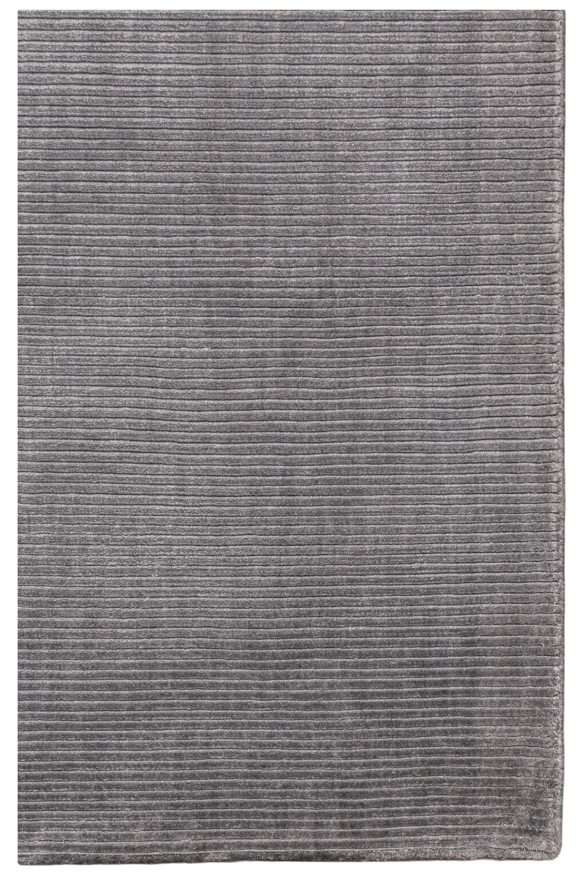 Design-Teppich - Uni Grey