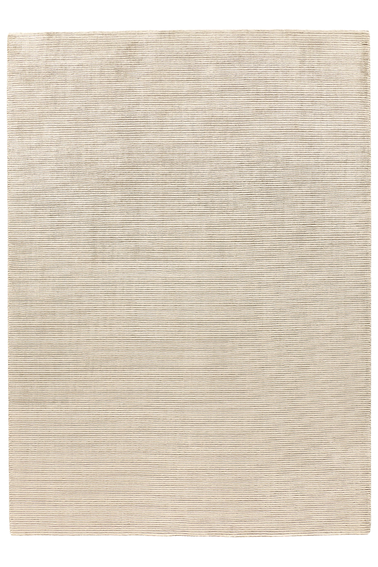 Design-Teppich - Uni Offwhite