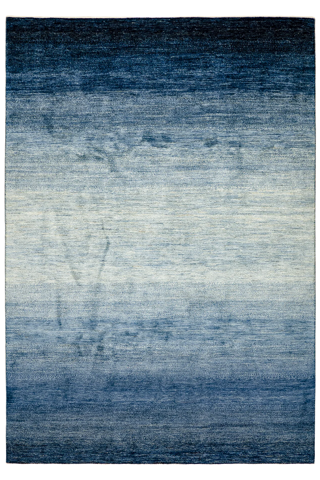 Gabbeh Teppich-Unikat - Indigohorizont