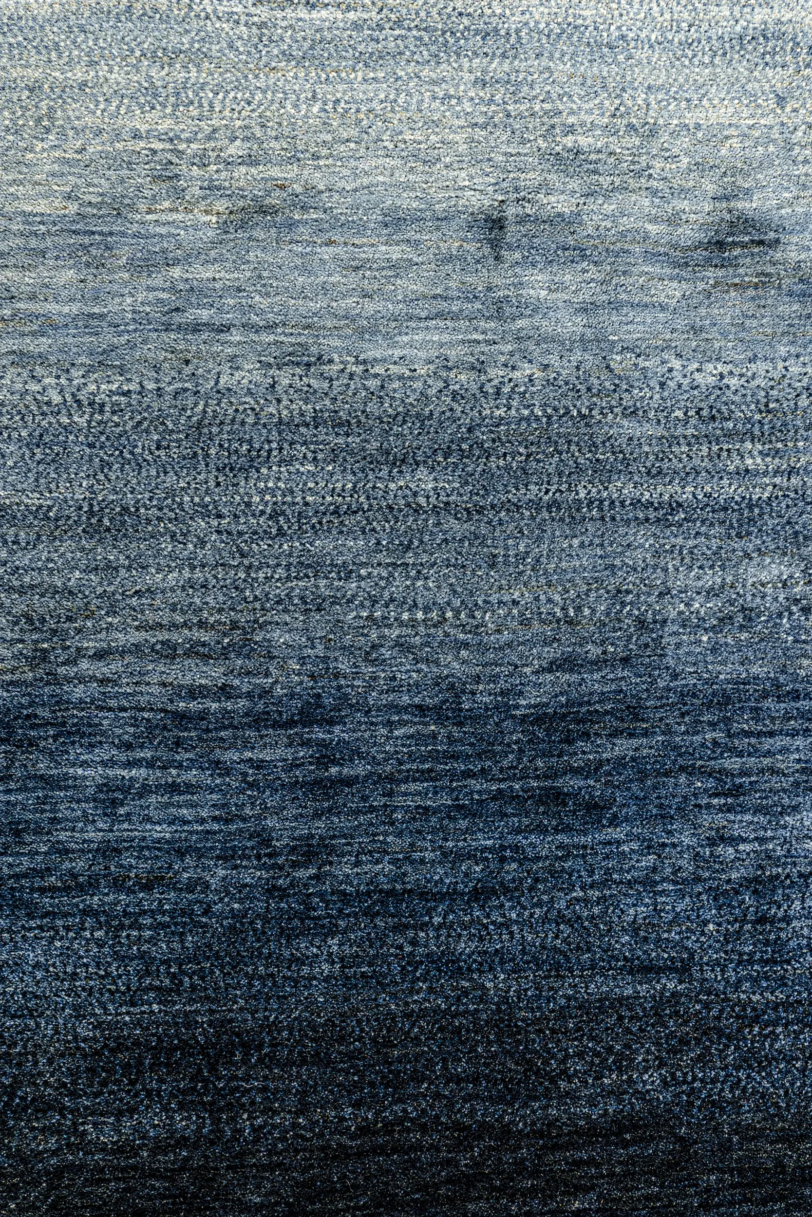 Gabbeh Teppich-Unikat - Indigohorizont