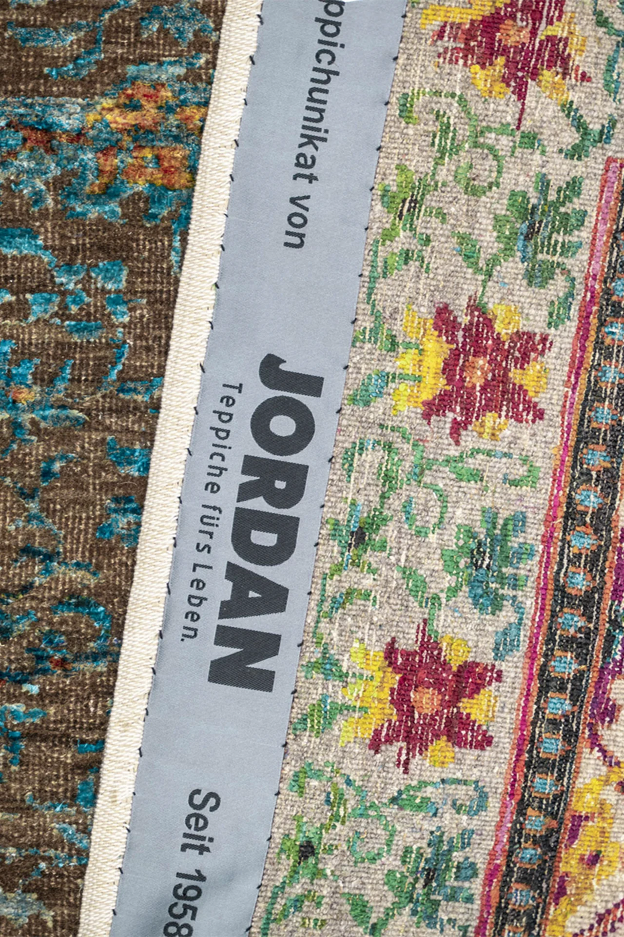 Aus Naturseide & Schurwolle - Elysian Garden