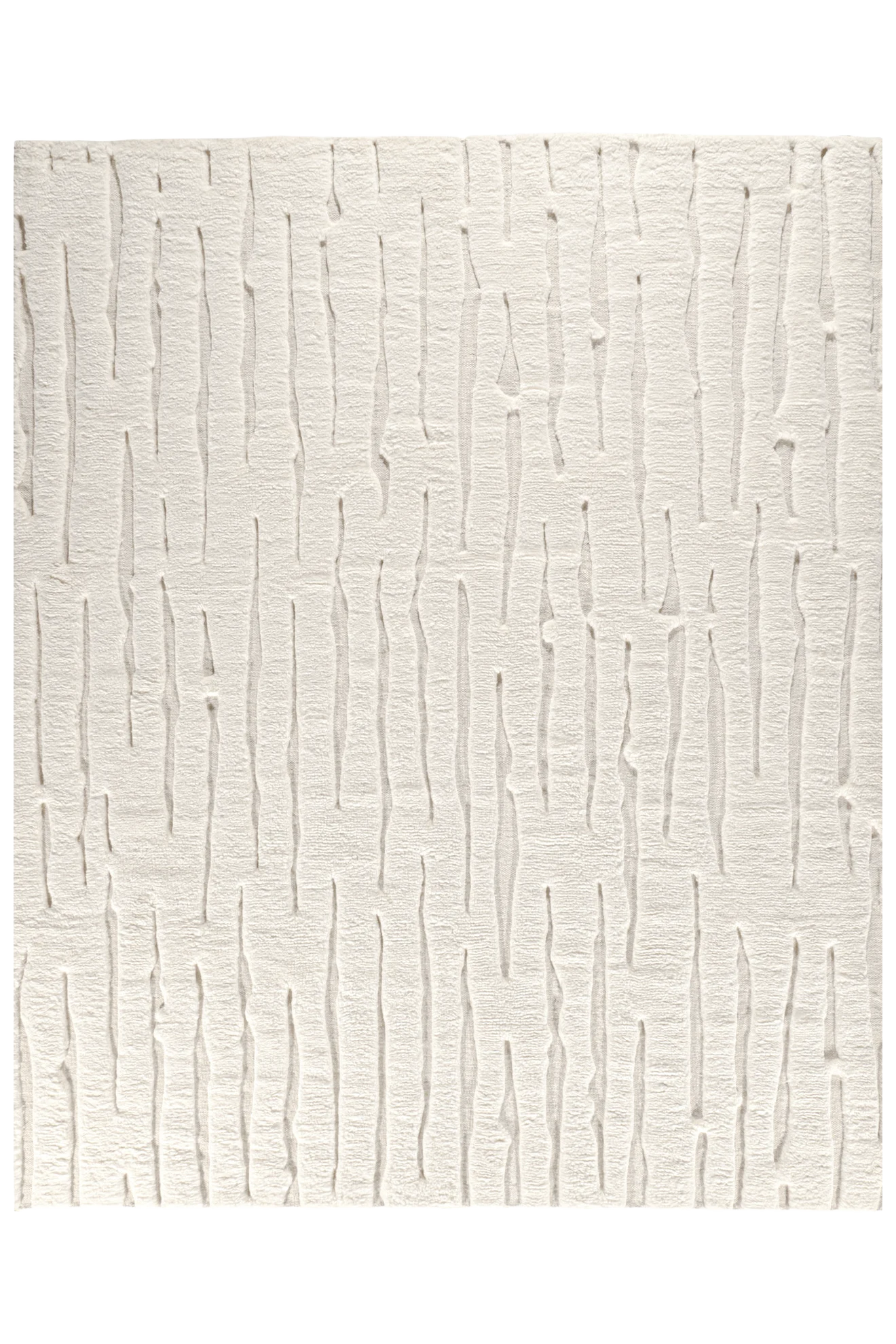 Jordan Collection Designteppich - Boho White