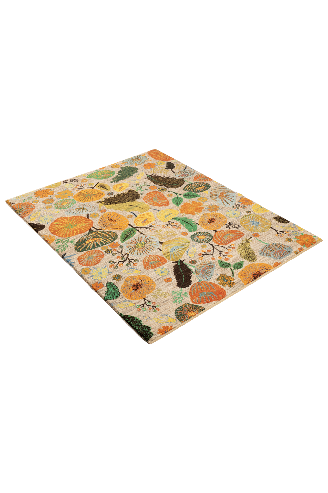 Gabbeh Teppich-Unikat - Blättertanz