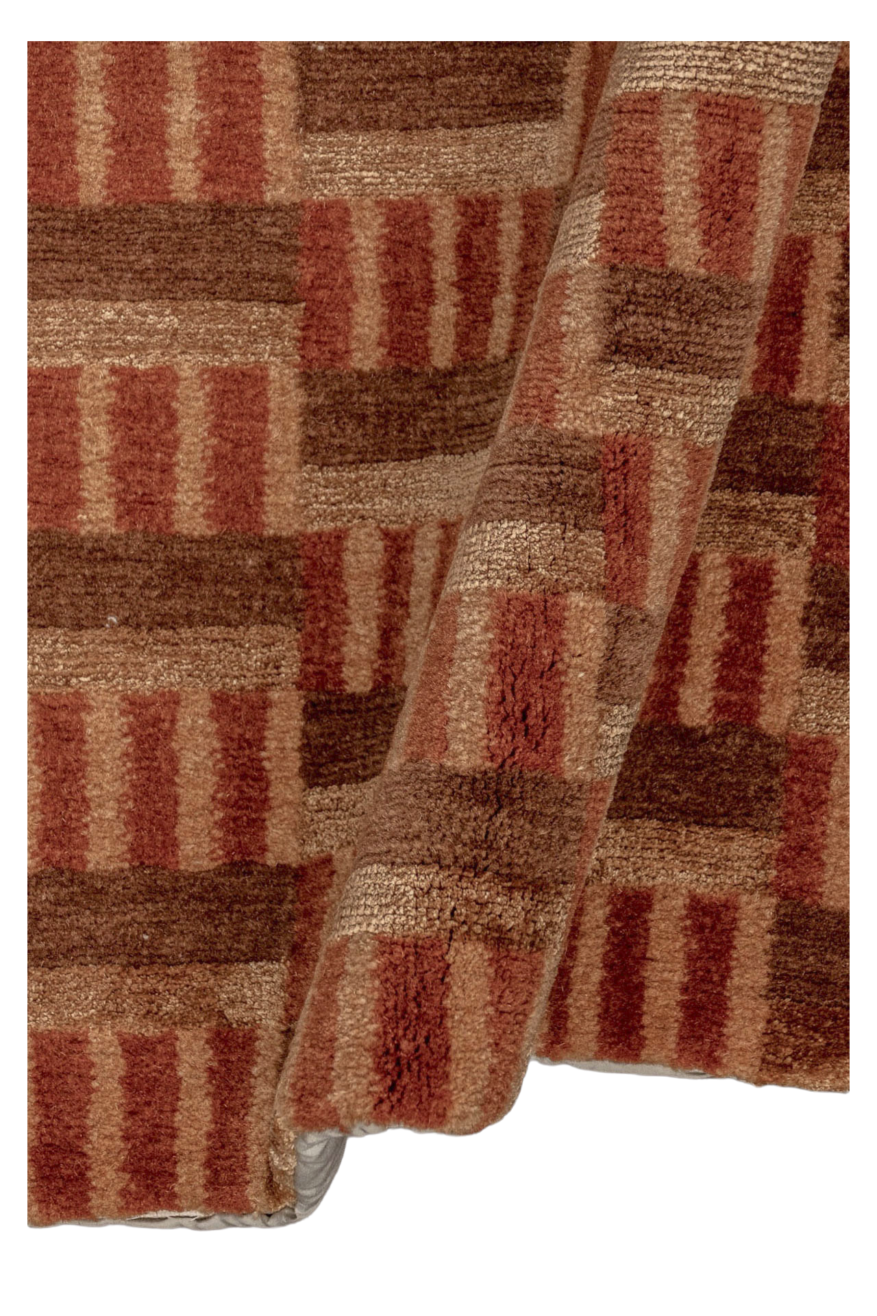 Nepal-Teppich - Coral Red