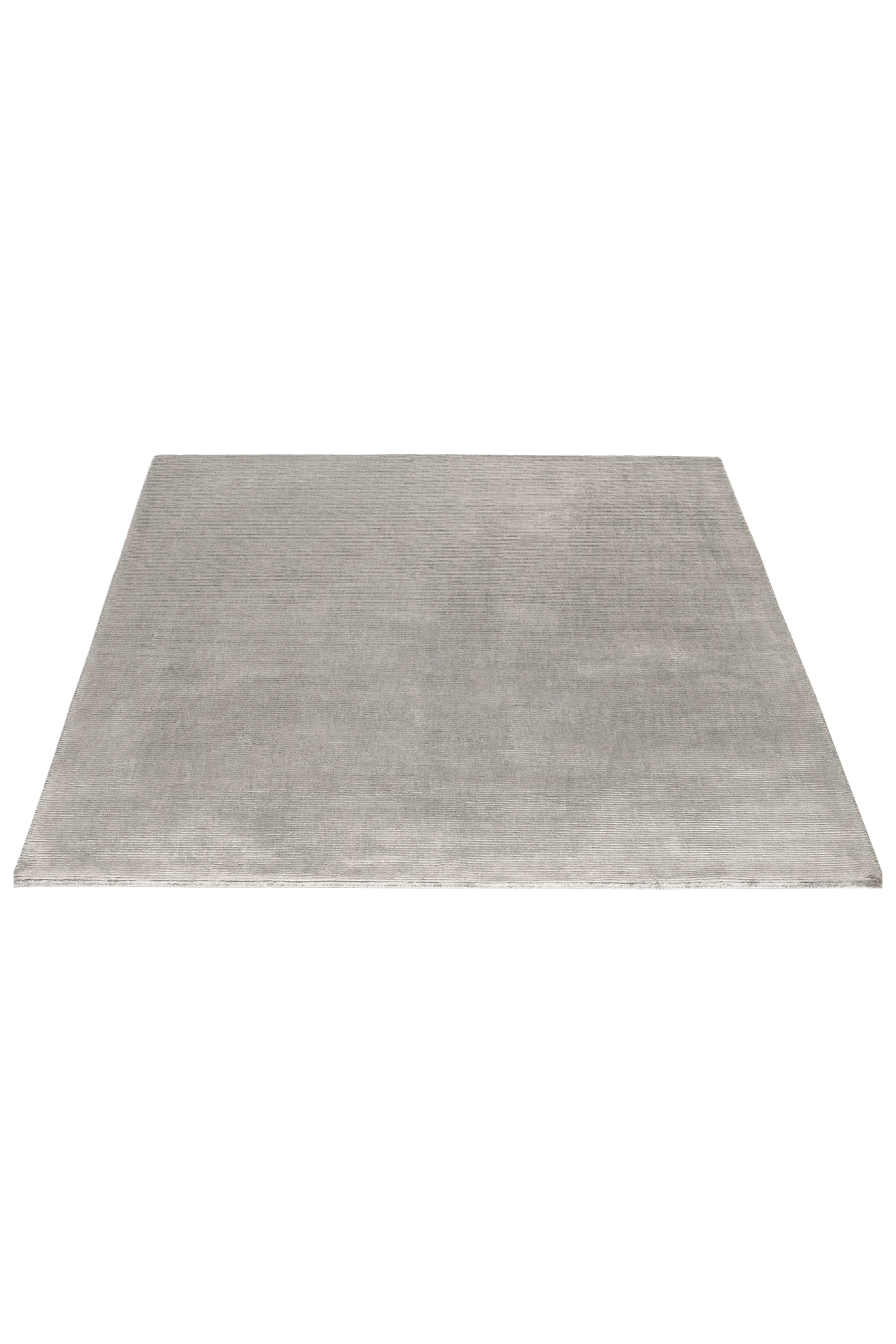 Design-Teppich - Uni Grey