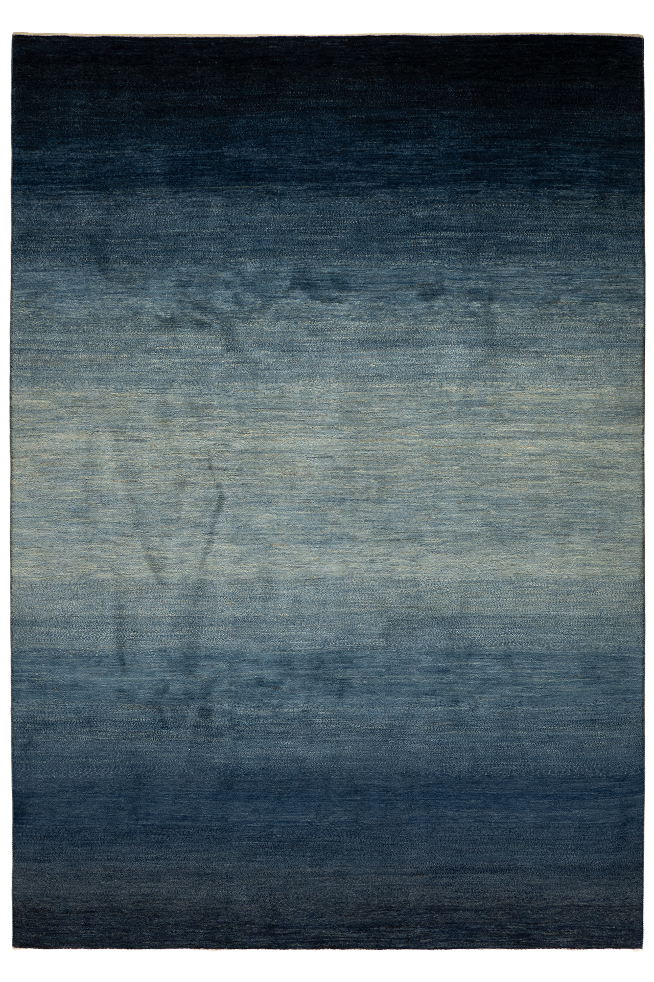 Gabbeh Teppich-Unikat - Indigohorizont