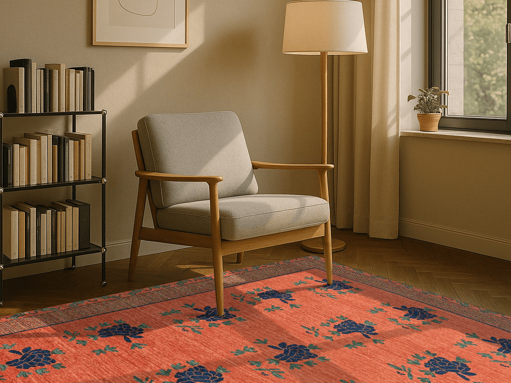 Gabbeh-Teppich - Weinreben