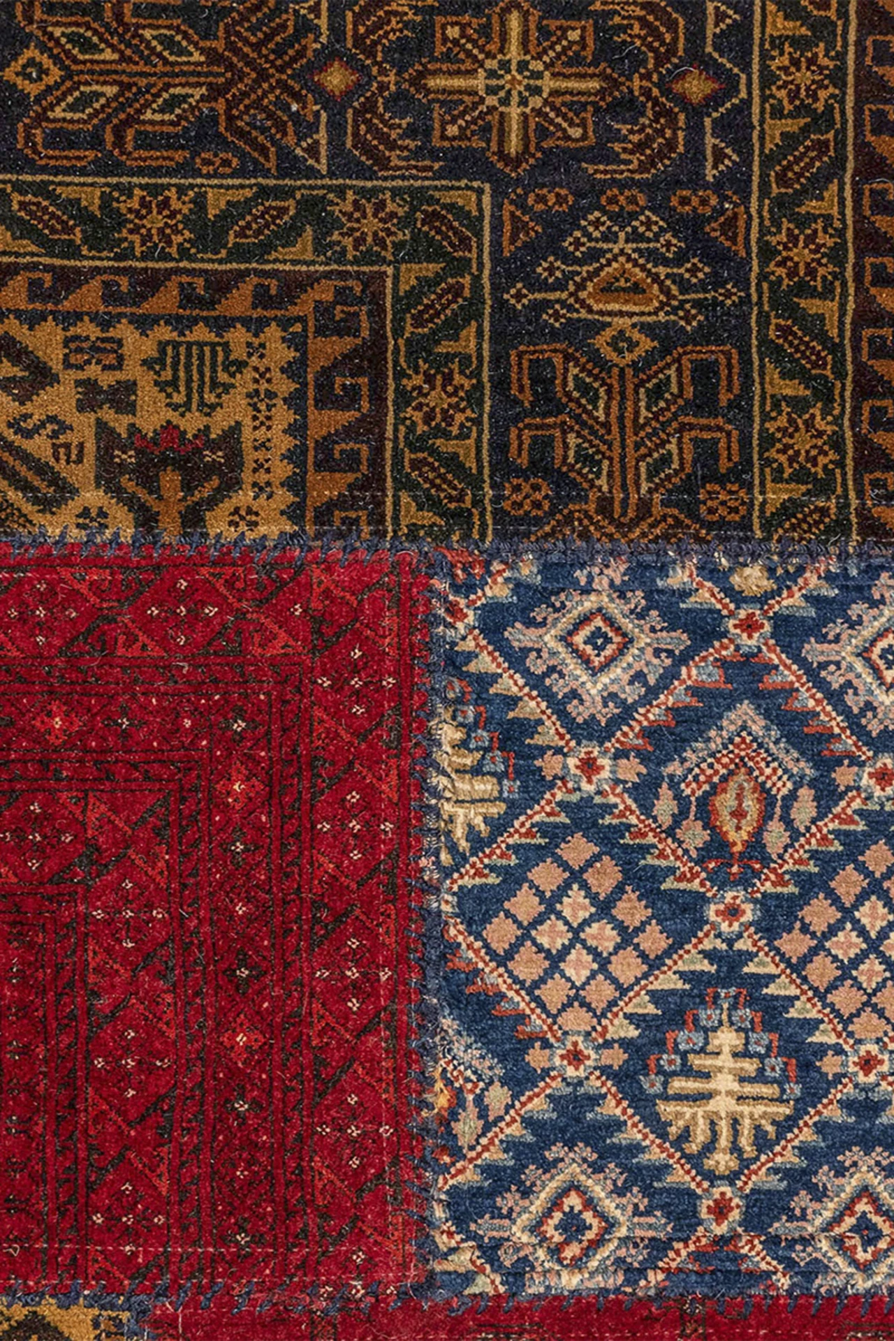 Jordan Collection Designteppich - Patchwork Classic