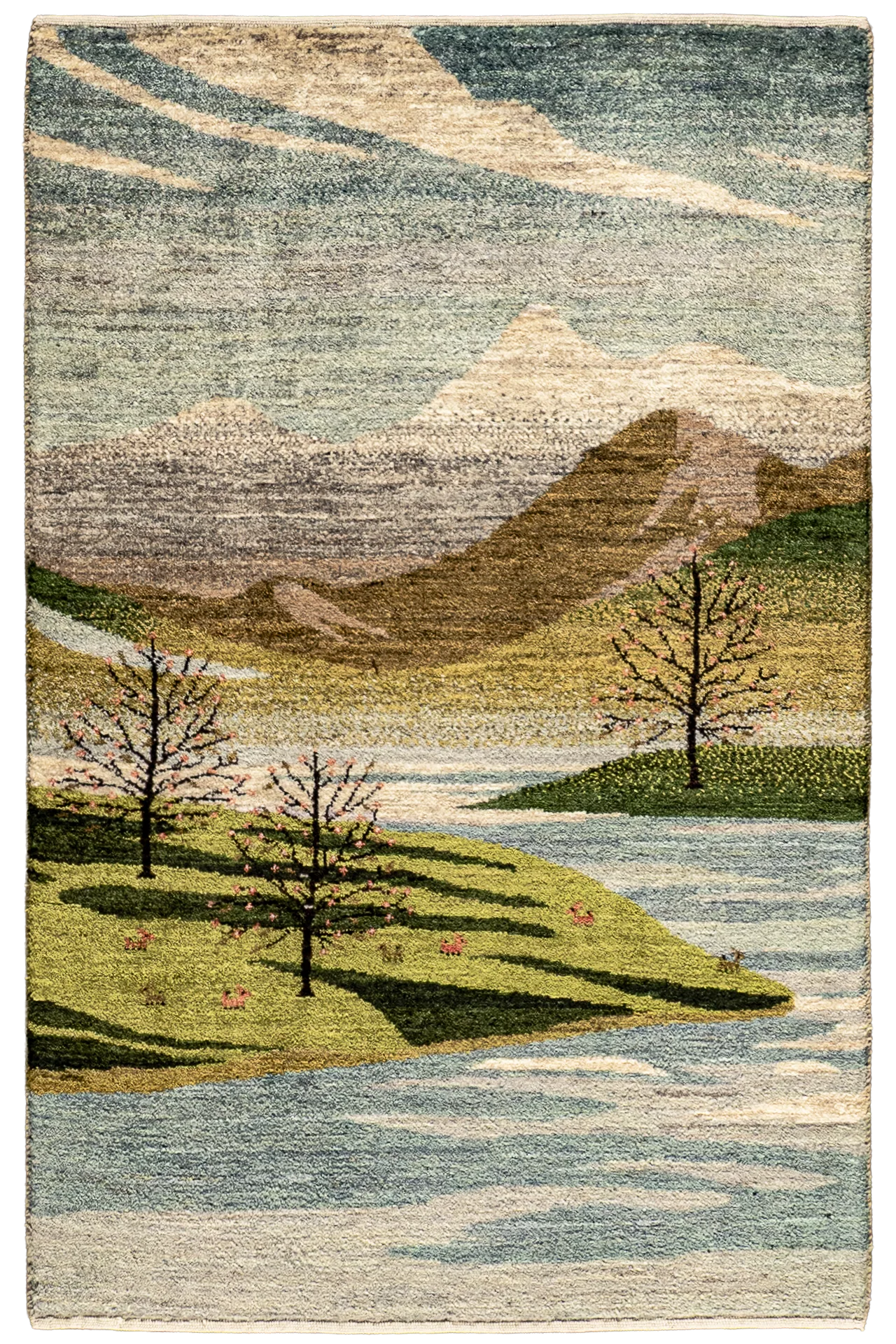 Gabbeh Teppich-Unikat - Bergquell
