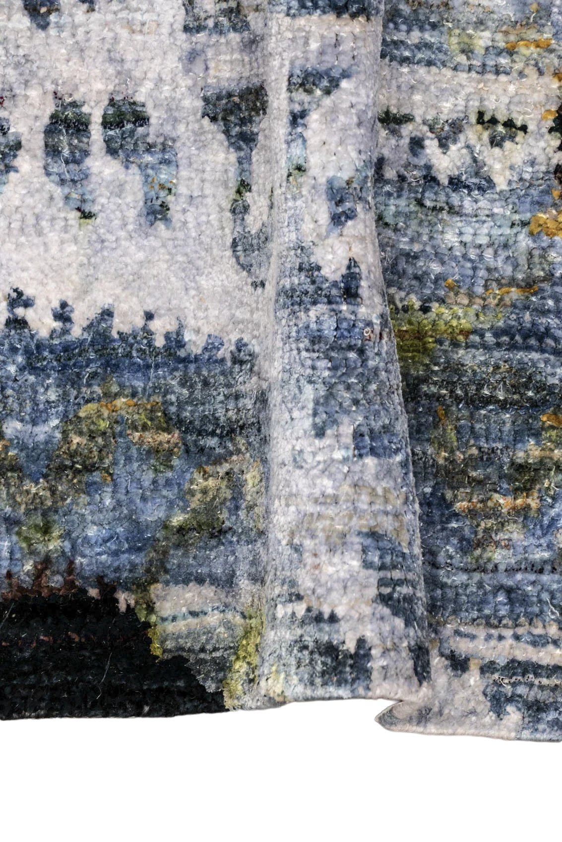 Handgeknüpfter Teppich aus 100% Seide - Seidenteppich Art