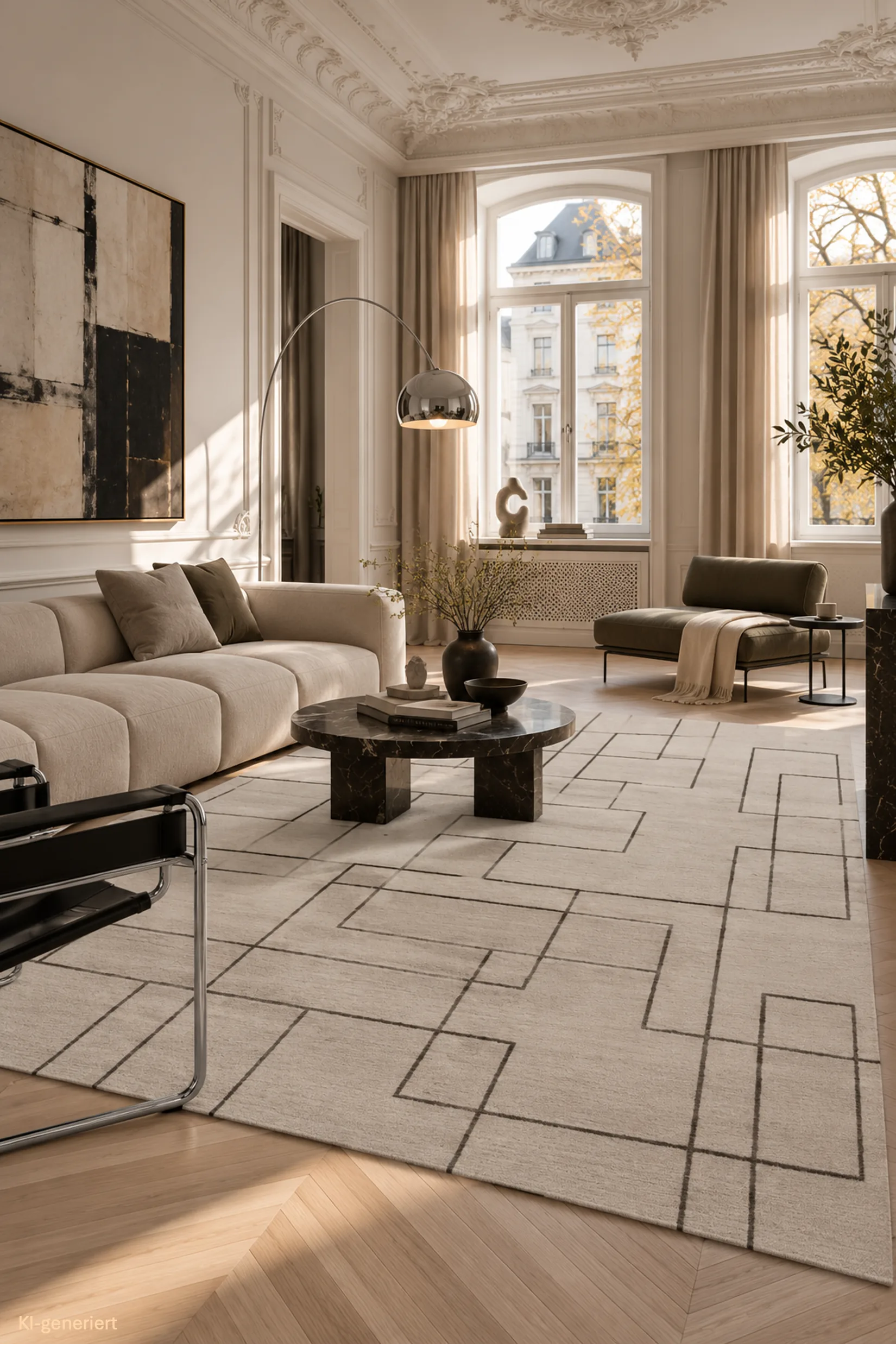 Jordan Collection Designteppich - Geometrics