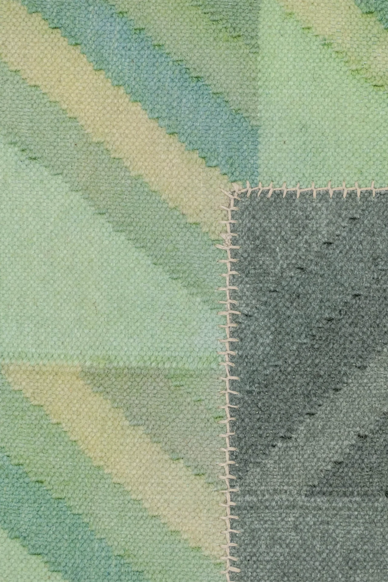 Kelim Teppich - Patchwork Alphabet
