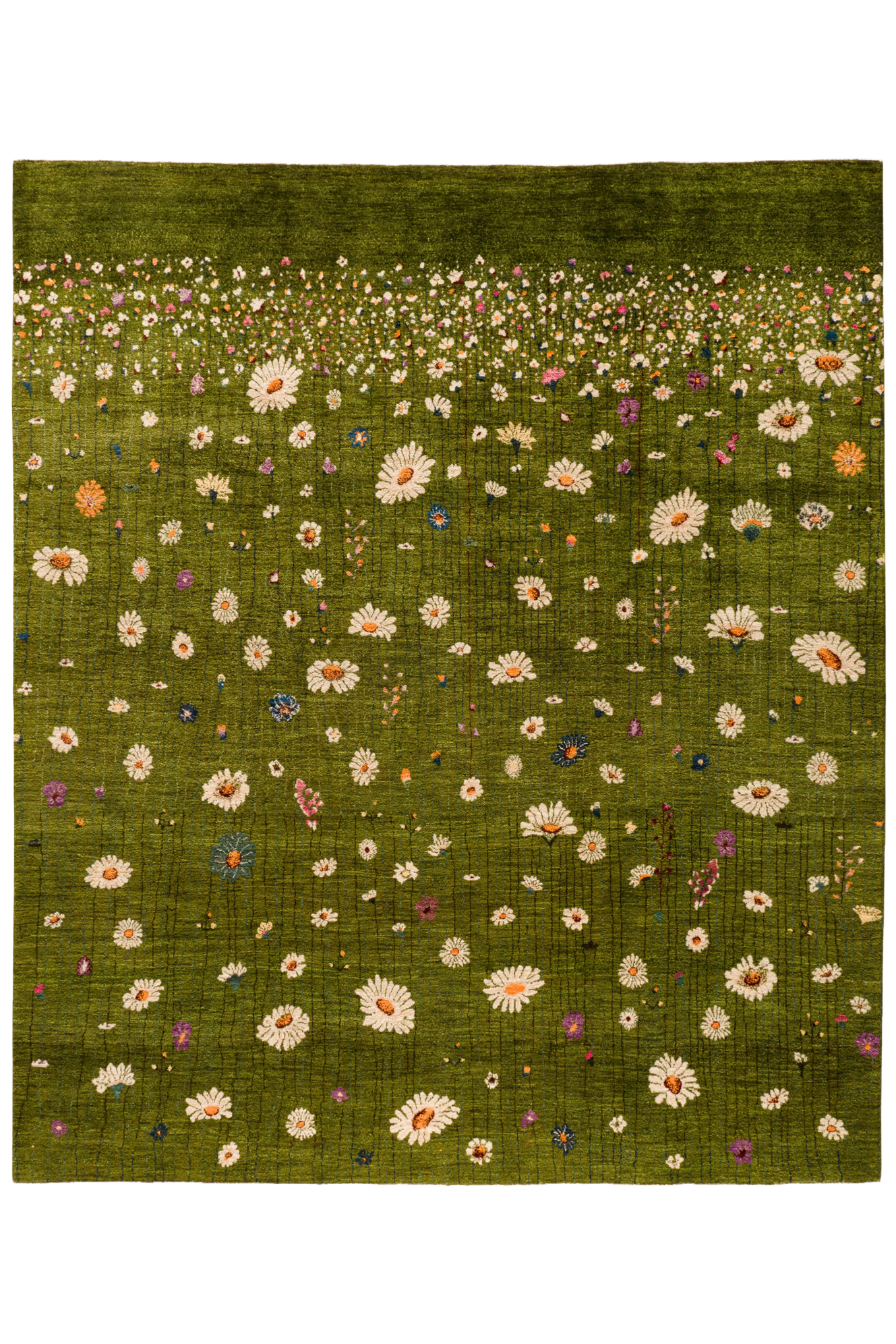 Gabbeh Teppich-Unikat - Zauberwiese