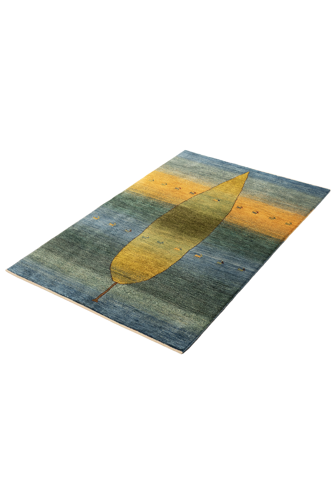 Gabbeh Teppich-Unikat - Sonnenbaum