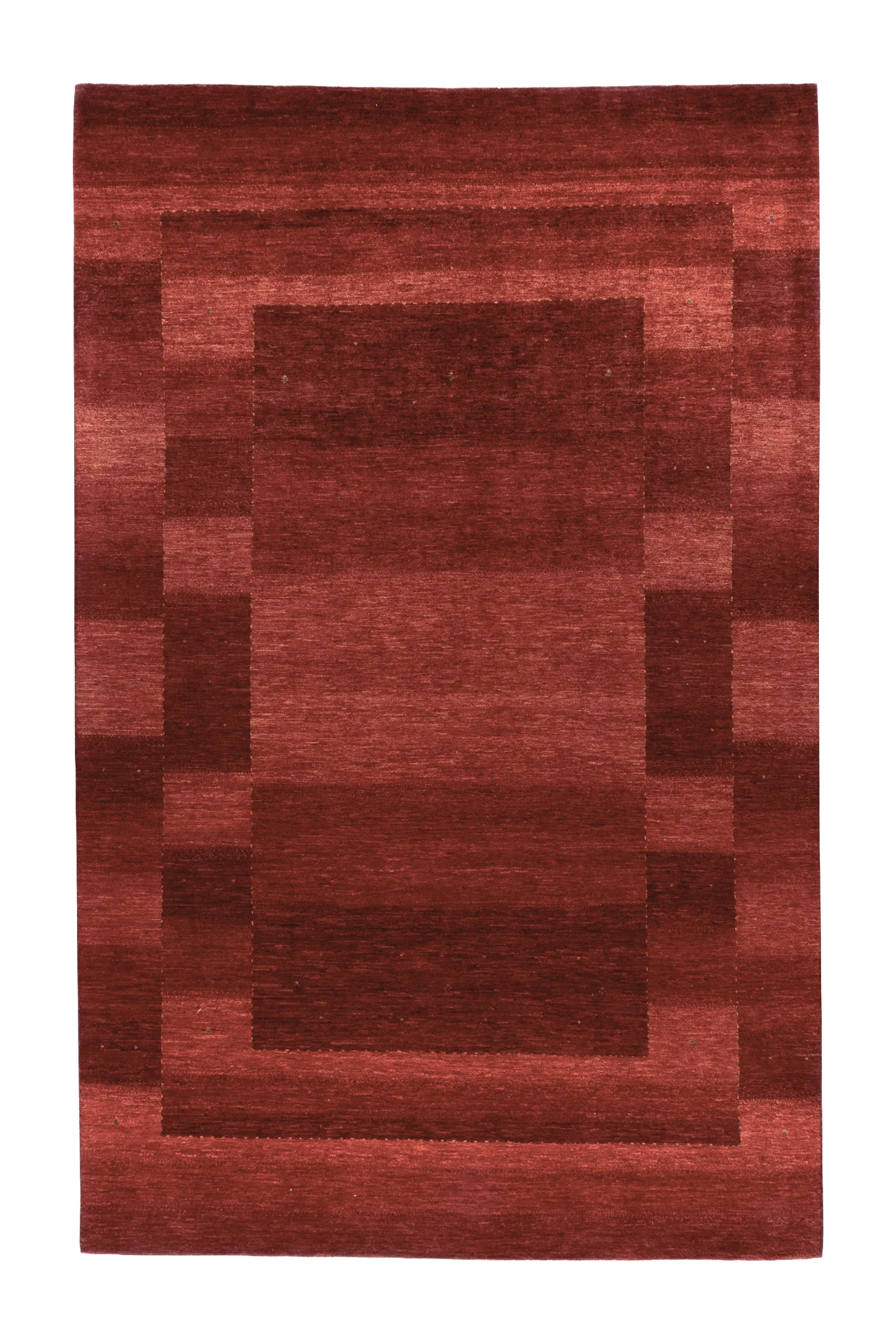 Gabbeh Teppich-Unikat - Roter Morgen