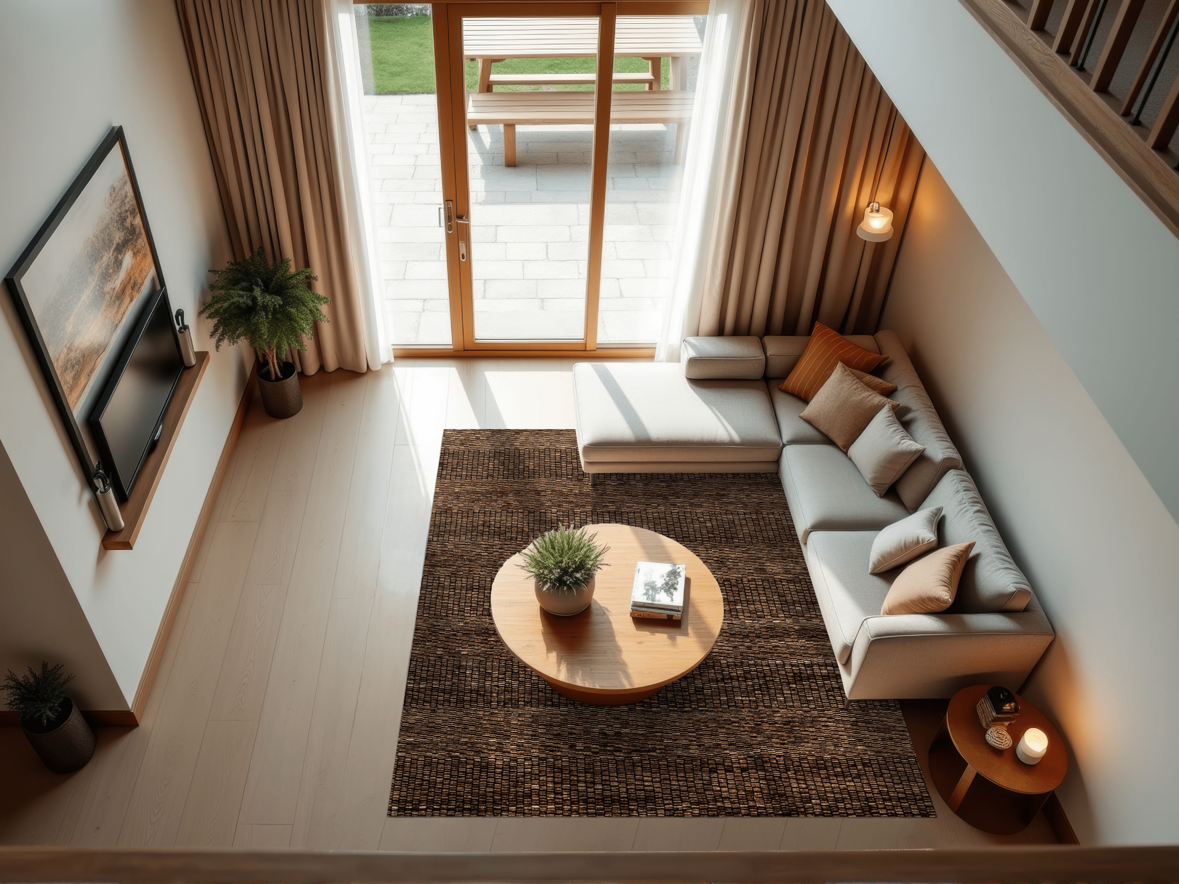 Gabbeh-Teppich - Dünenlinien