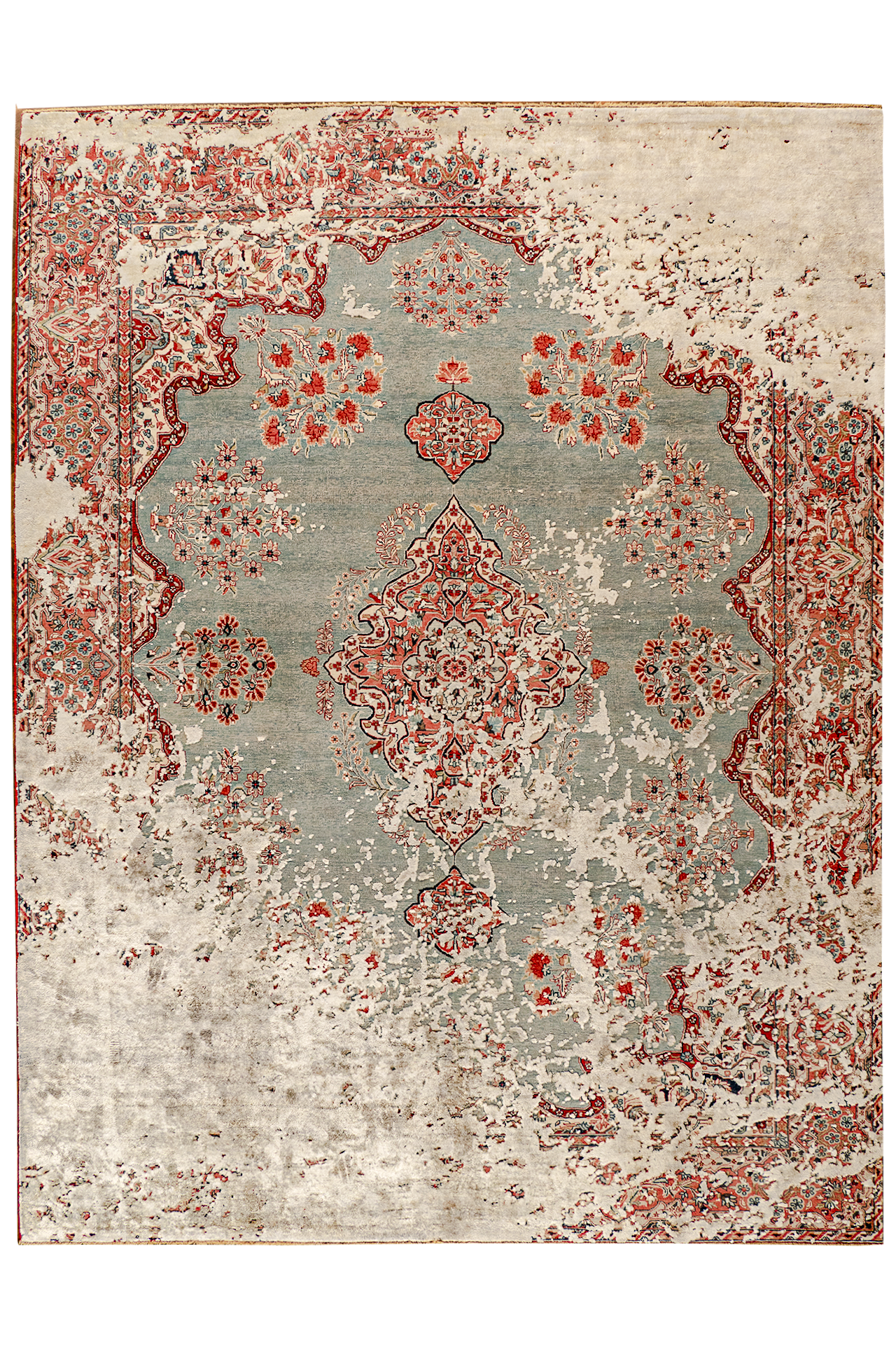 Designer Teppich Jan Kath Erased Heritage - Kirman Robson
