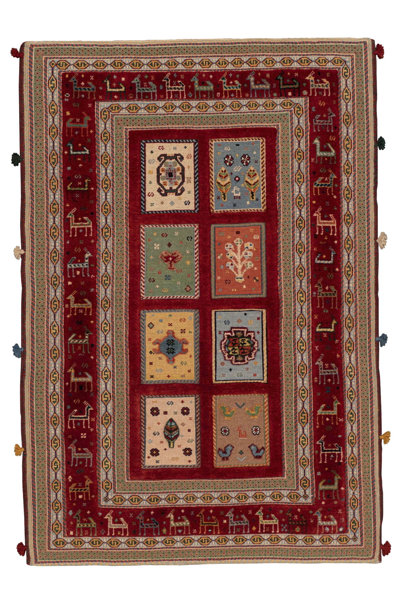 Kelim-Teppich Soumakh - Fields