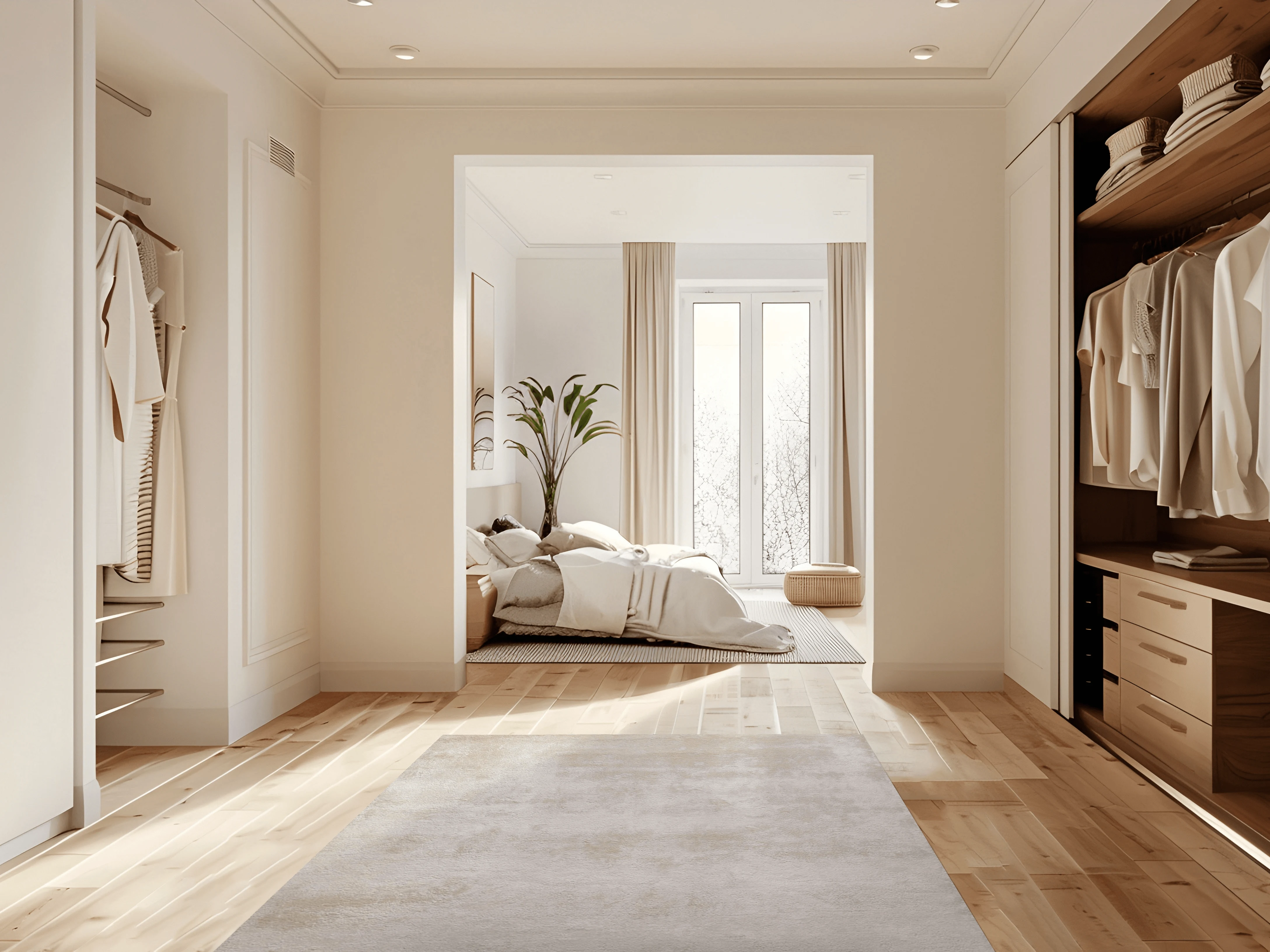 Jordan Collection Designteppich - Soft Silver