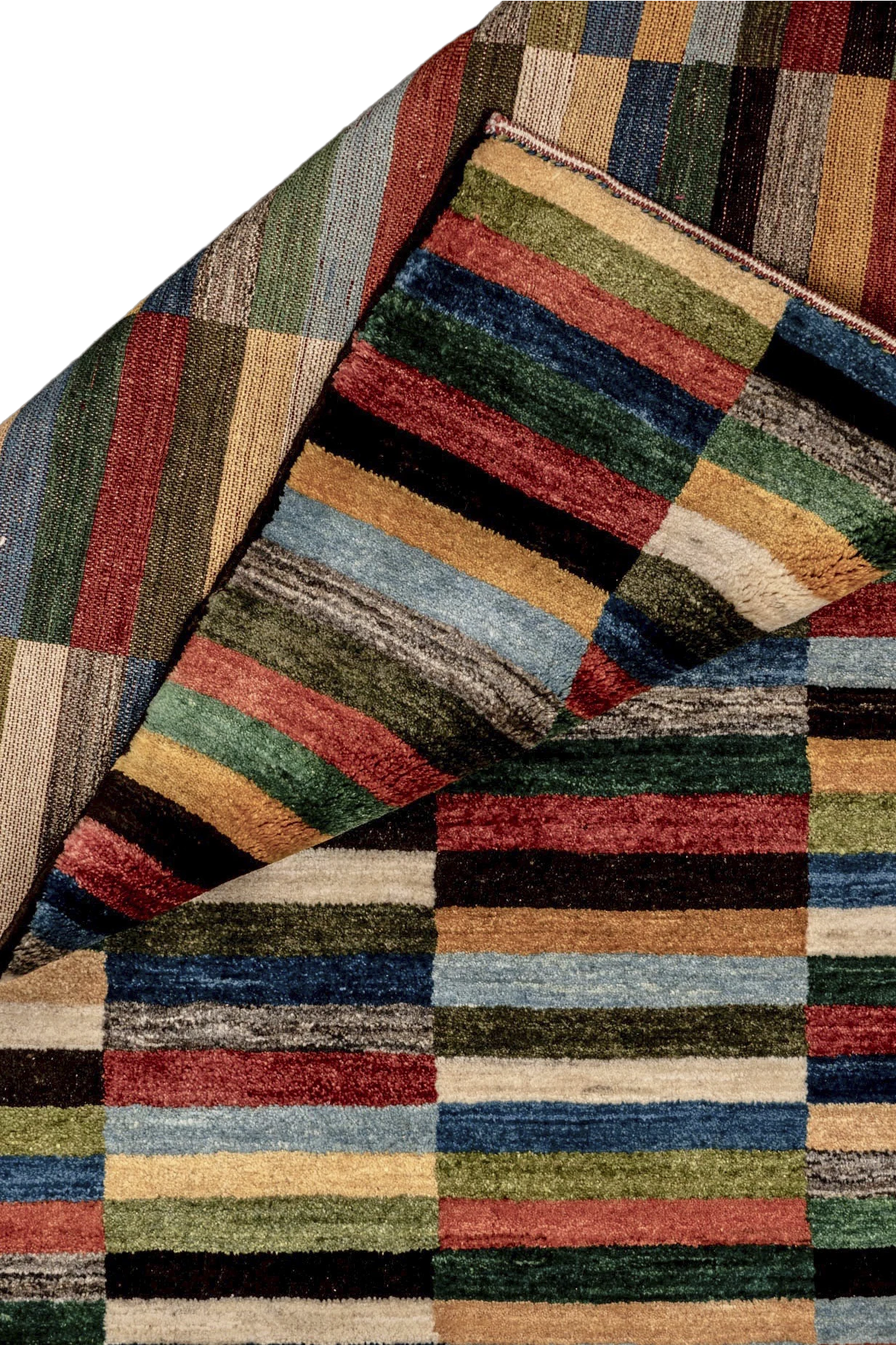 Gabbeh Teppich-Unikat - Farbtanz