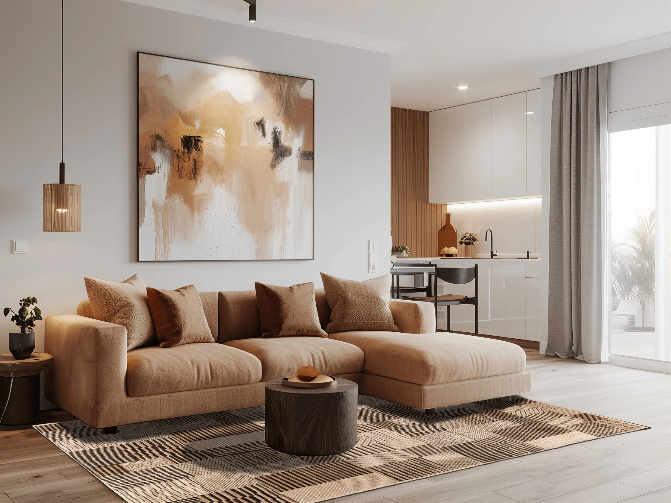 Gabbeh-Teppich - Sheepskin