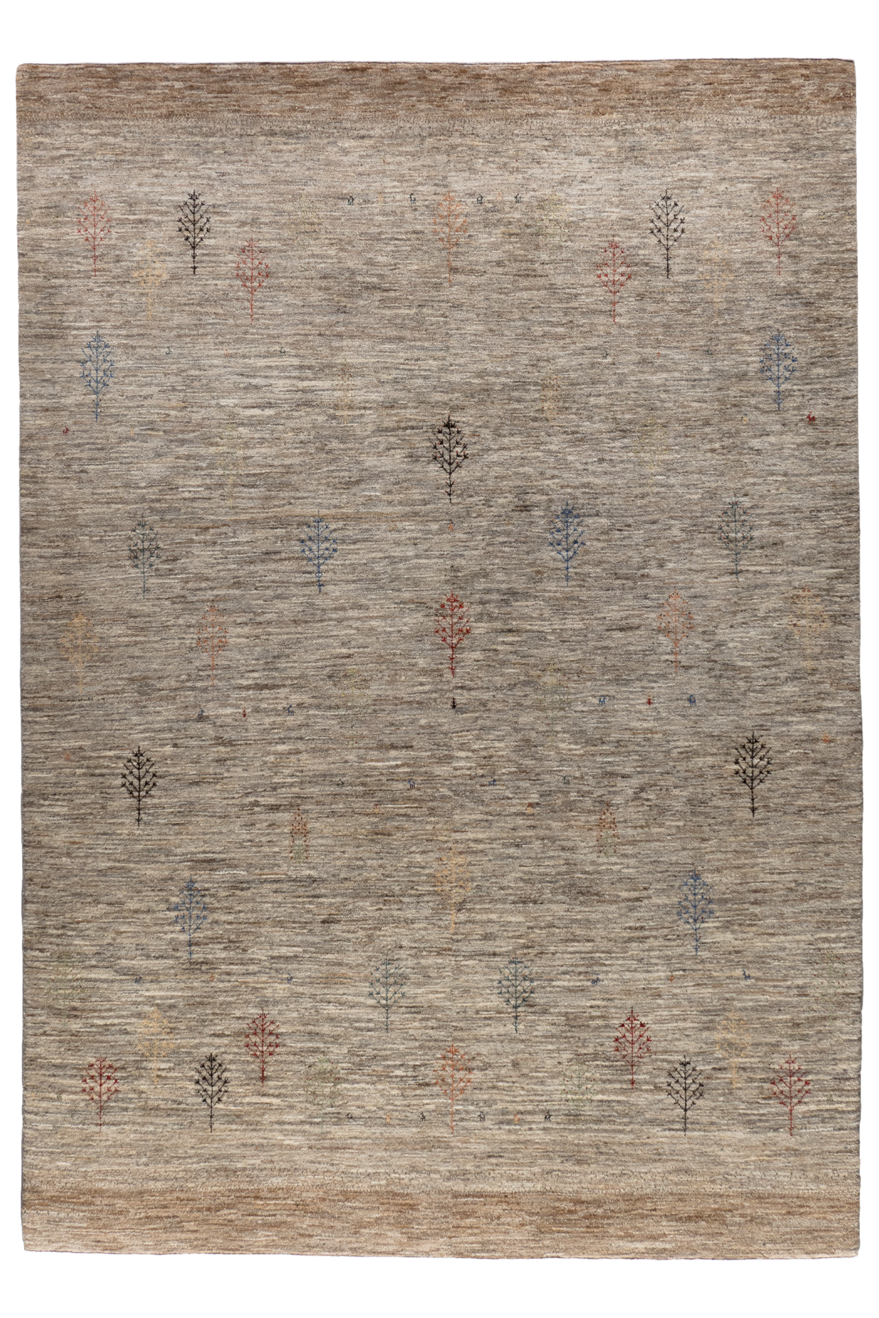 Gabbeh Teppich-Unikat - Waldstille