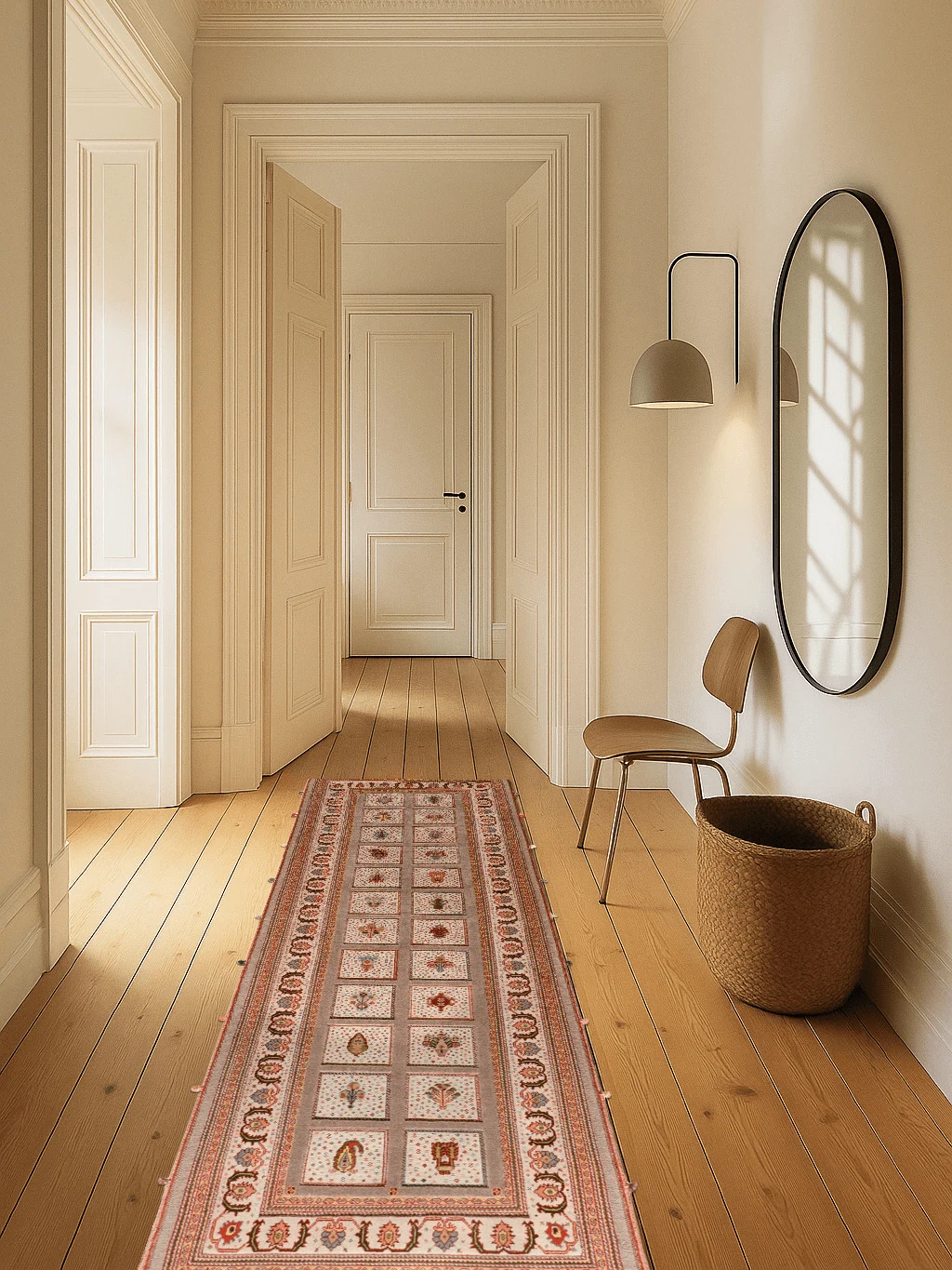 Kelim Läufer - Soumakh Beige