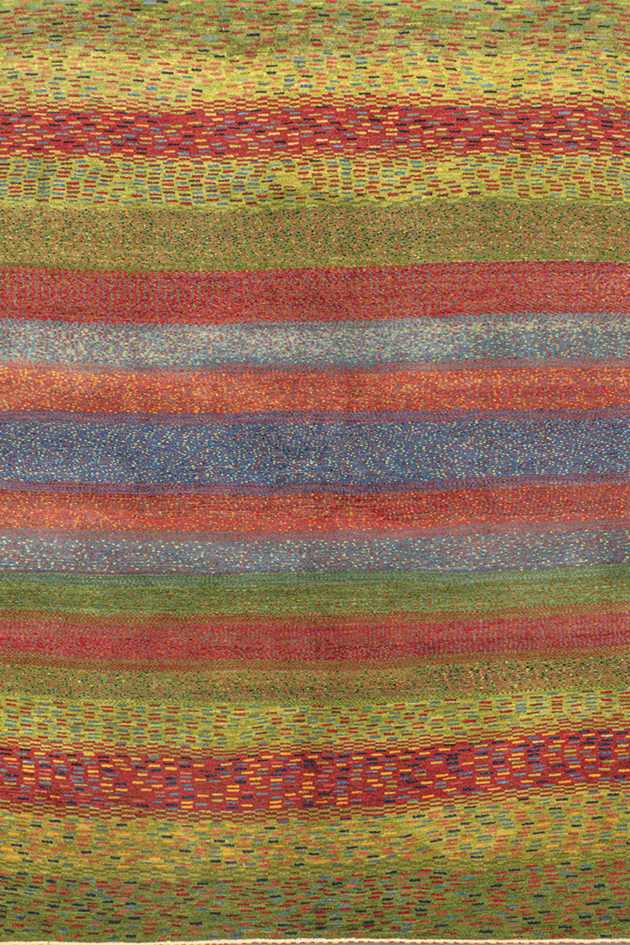 Gabbeh Teppich-Unikat - Saftige Wiese