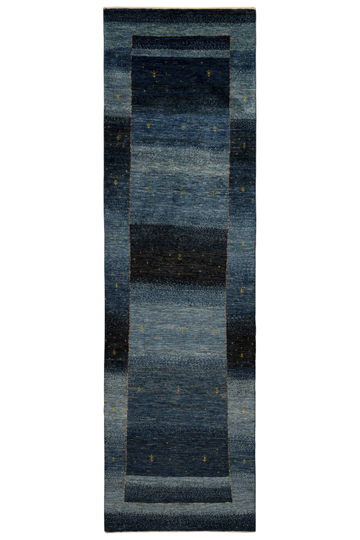 Gabbeh Teppichläufer - Sanfter Flusslauf