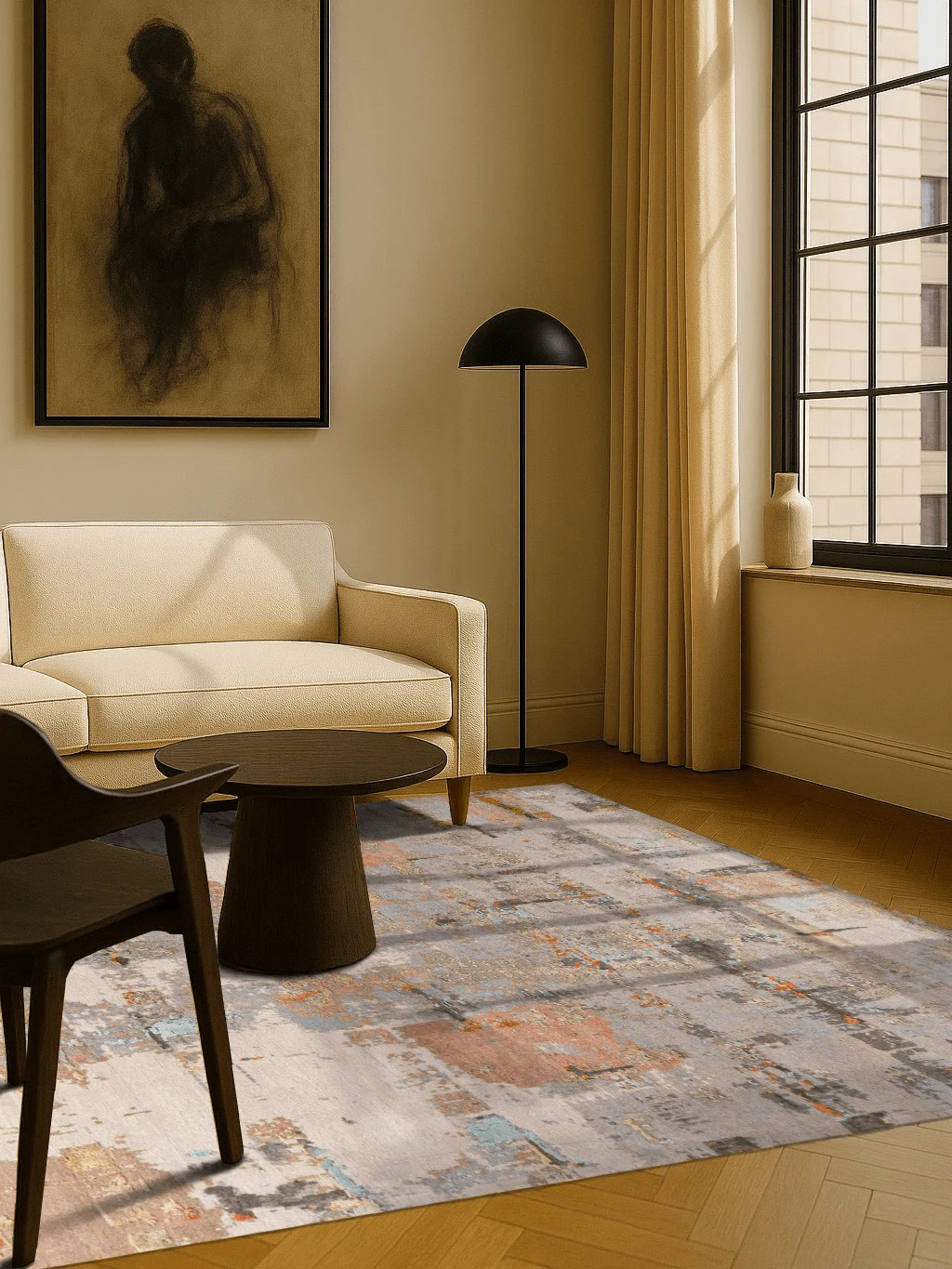 Design-Teppich - City Lights