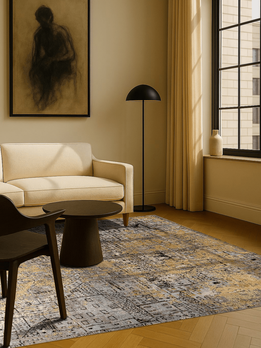 Design Teppich - City of Art